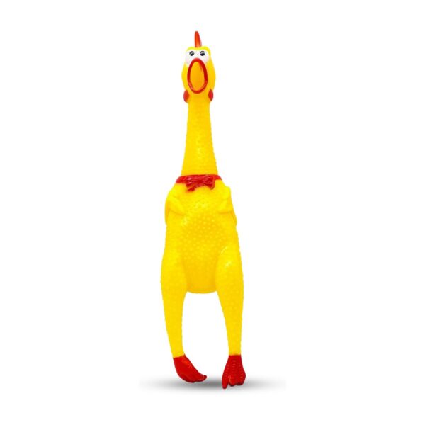 Noisy Chicken Dog Toy with Squeaker