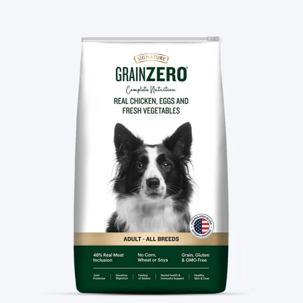 Signature Grain Zero Hypoallergenic Adult Dog Food | 1.2 kg